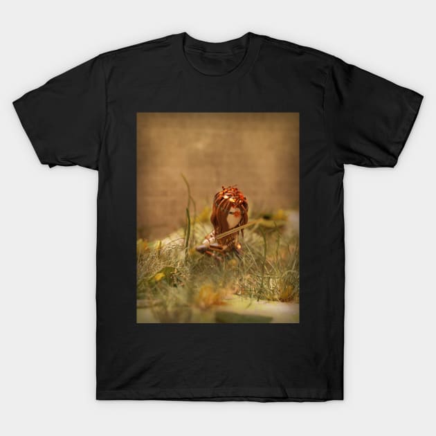 Little warrior fantasy scene T-Shirt by vixfx